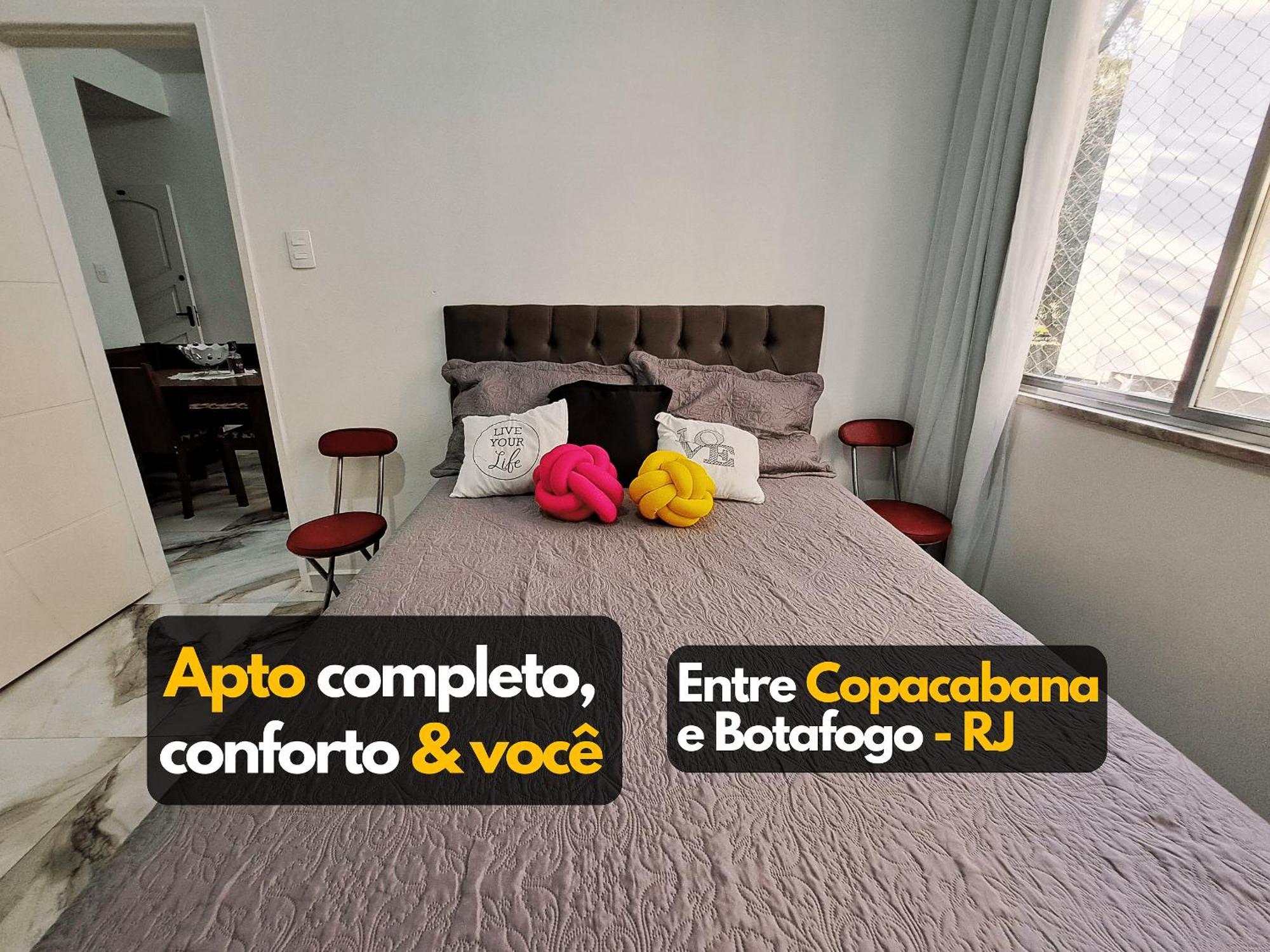 Estudio Completo Entre Botafogo E Copacabana ริโอเดจาเนโร ภายนอก รูปภาพ